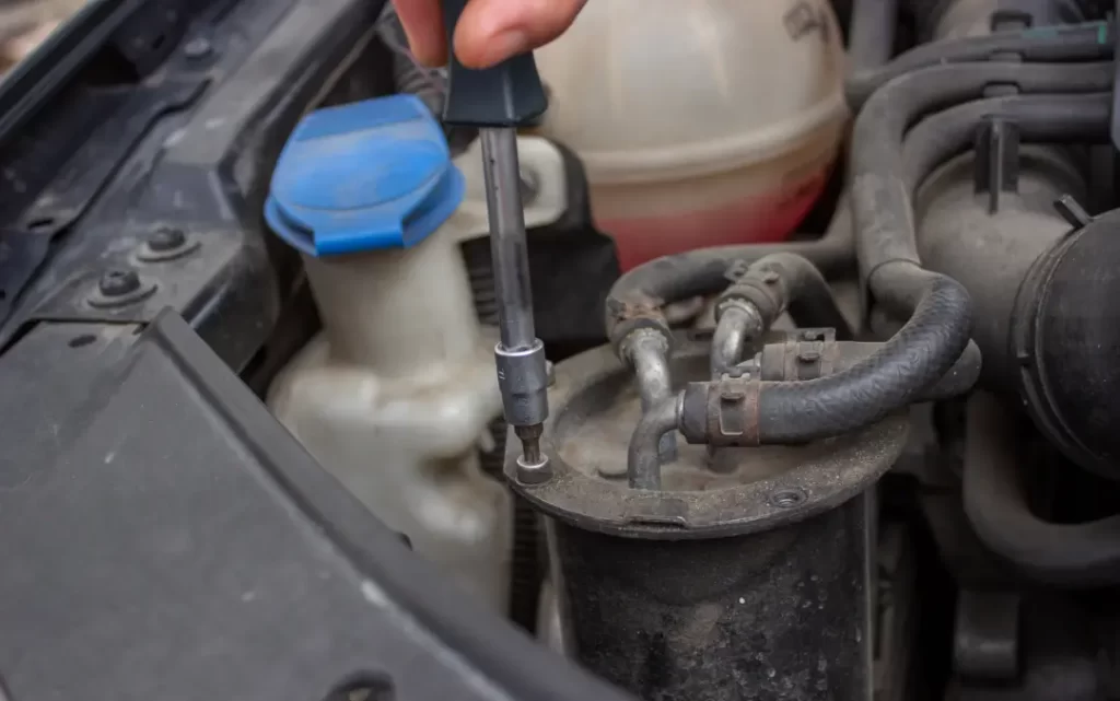 Locate the Brake Fluid Reservoir