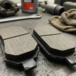 Brake Vibrations From Worn Or Contaminated Brake Pads